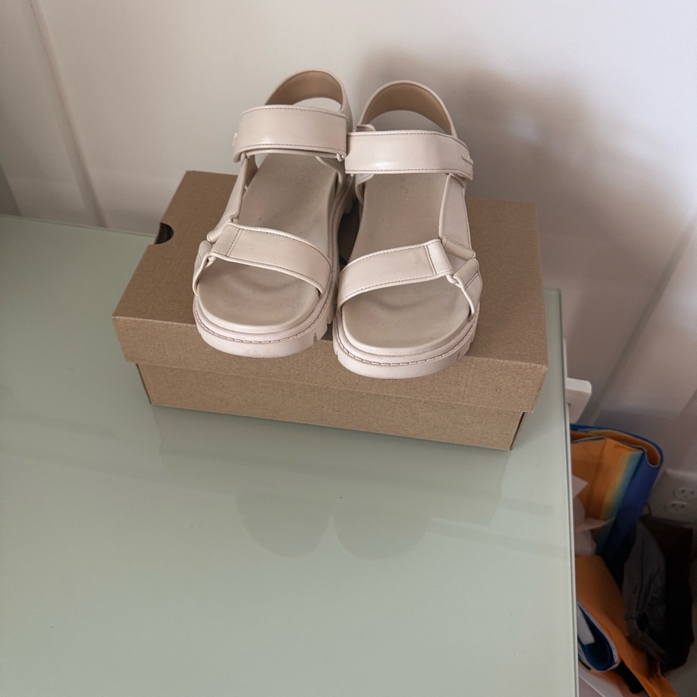 Coach Women's Sports Sandals in chalk color - Picture 2 of 7